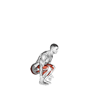 semi squat jump (male) animación