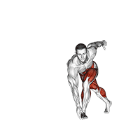 back and forth step animación