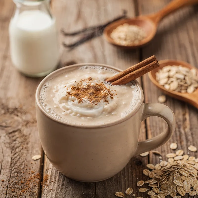 Atole Tradicional de Avena Integral con Canela