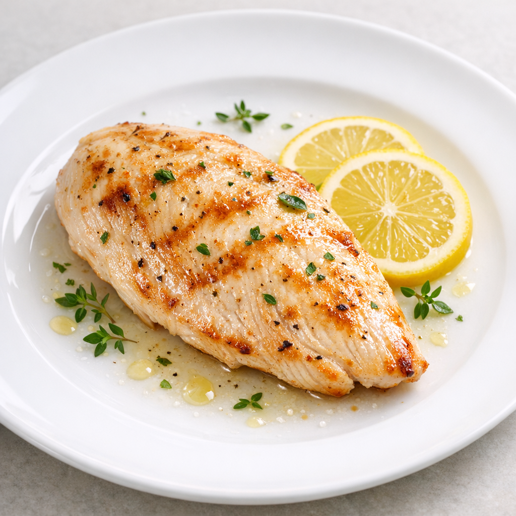 Pechuga de Pavo a la Plancha al Limón