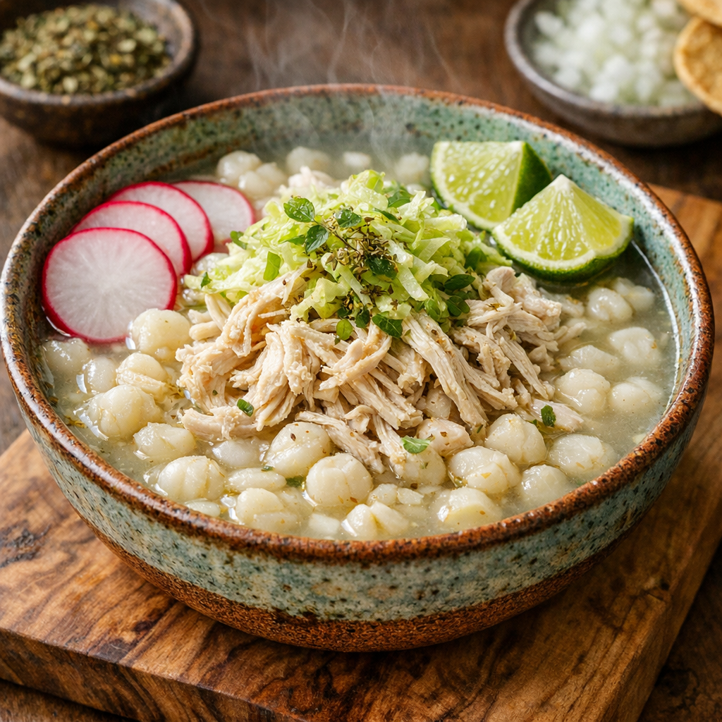 Pozole Blanco Colima de Pollo