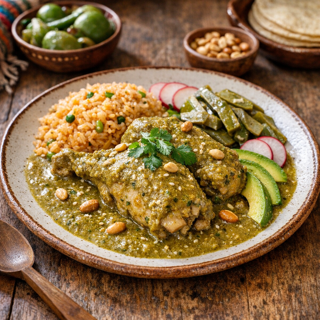 Mole Verde Guerrero de Cacahuate