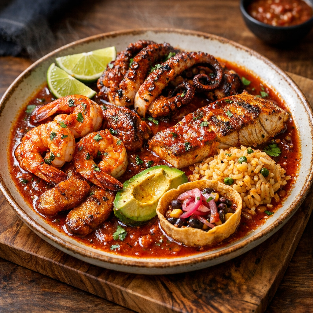 Mariscada Yucateca en Chiltomate