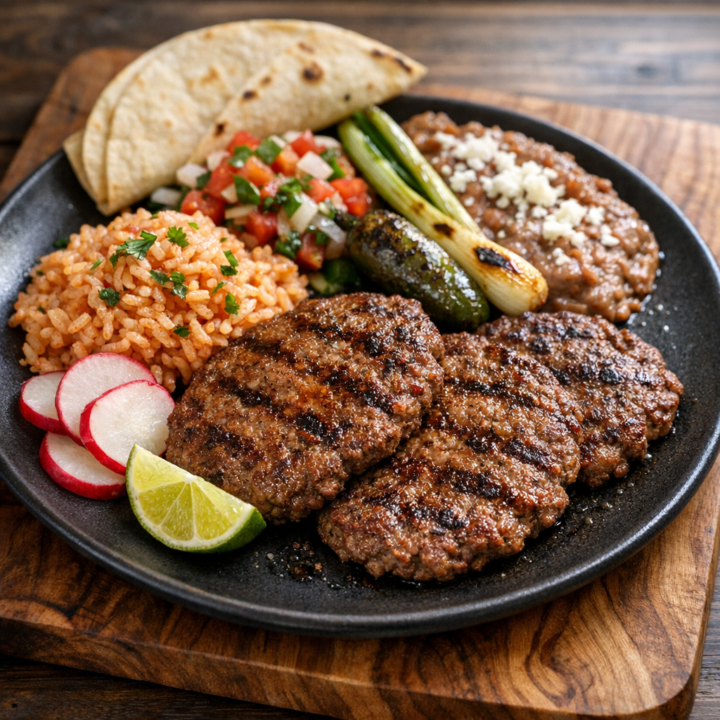 Pacholas Tapatías de Res a la Plancha