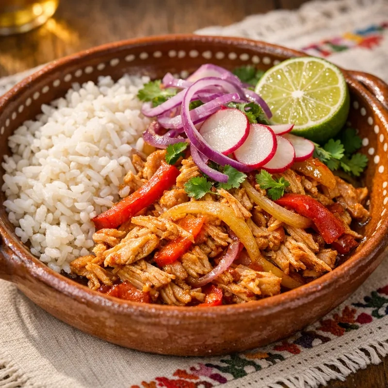 Fajitas de Pavo Magro con Pimientos