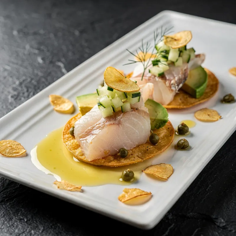 Tostaditas de Pescado Blanco
