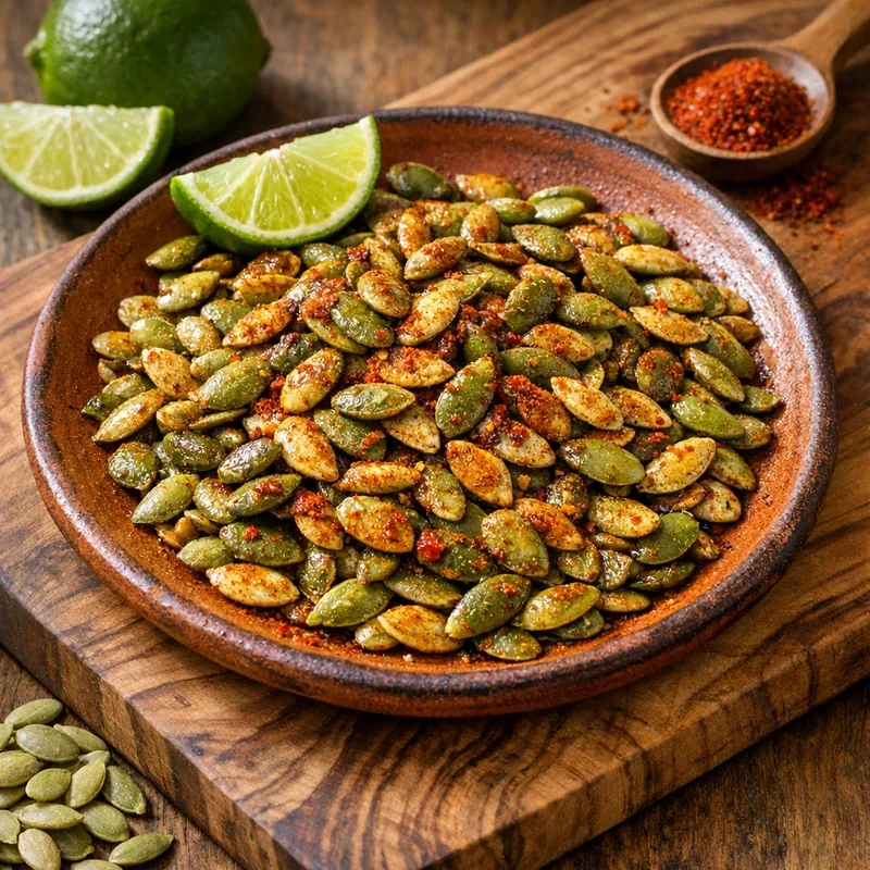 Semillas de Calabaza Tostadas con Limón