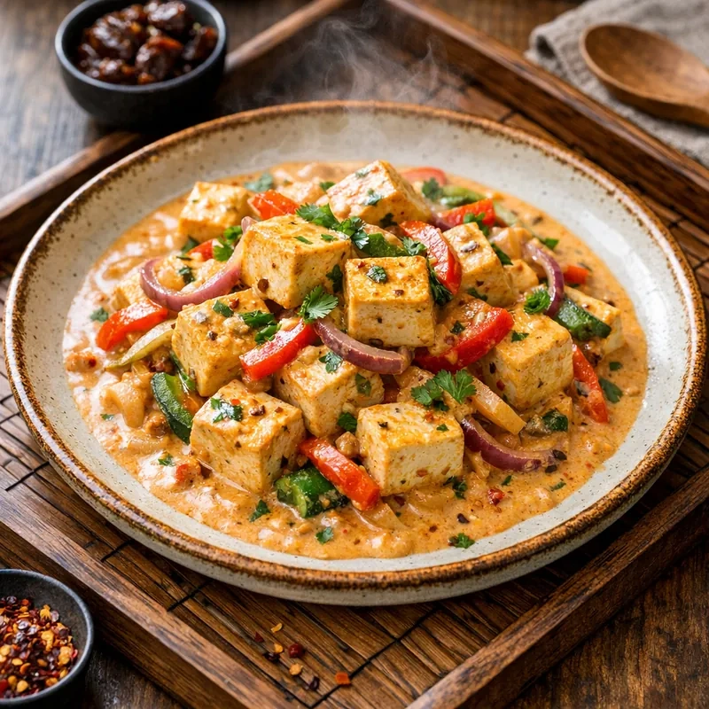 Tofu Firme al Chipotle Cremoso Light