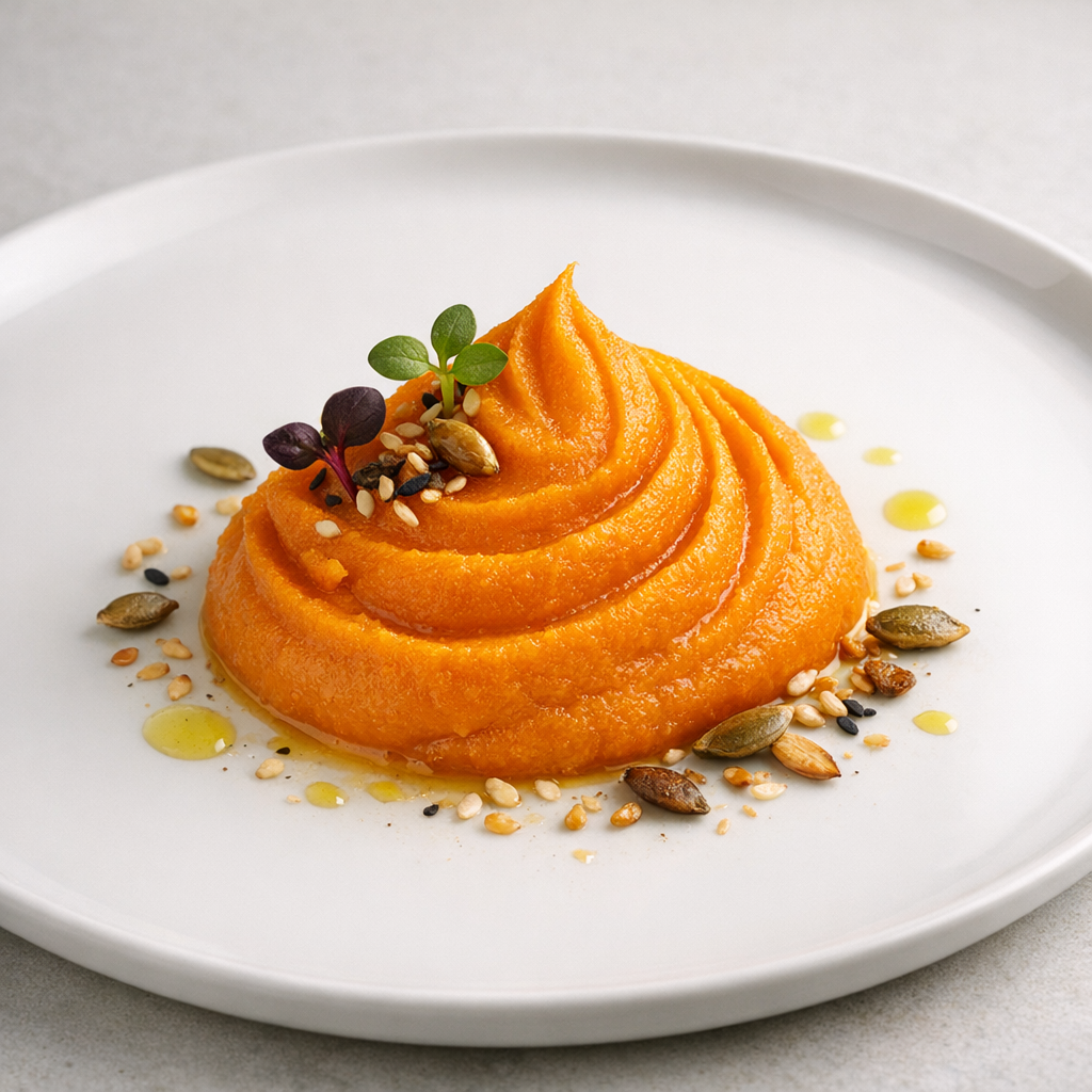 Puré Avanzado de Camote Anaranjado