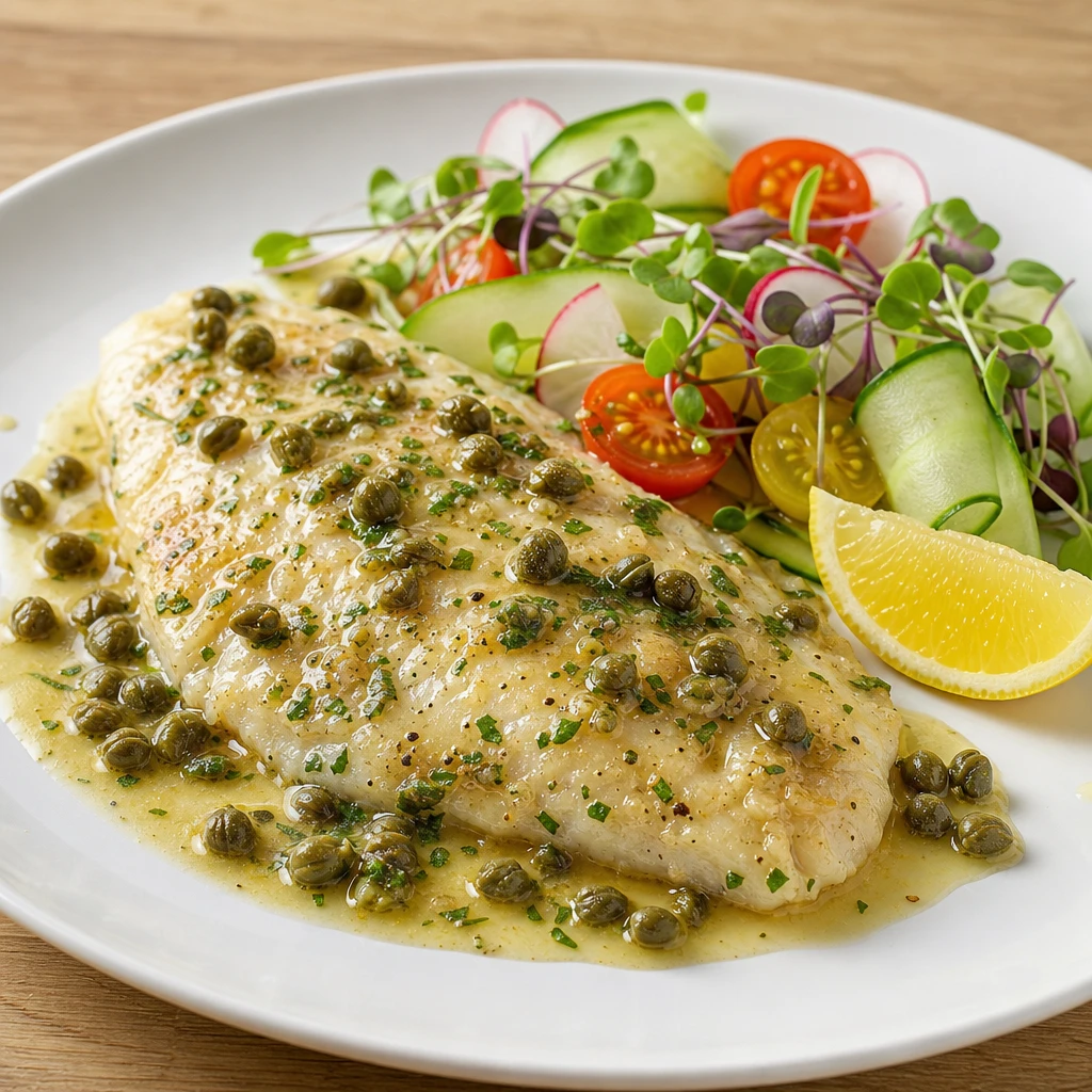 Pescado Blanco Michoacano a las Alcaparras