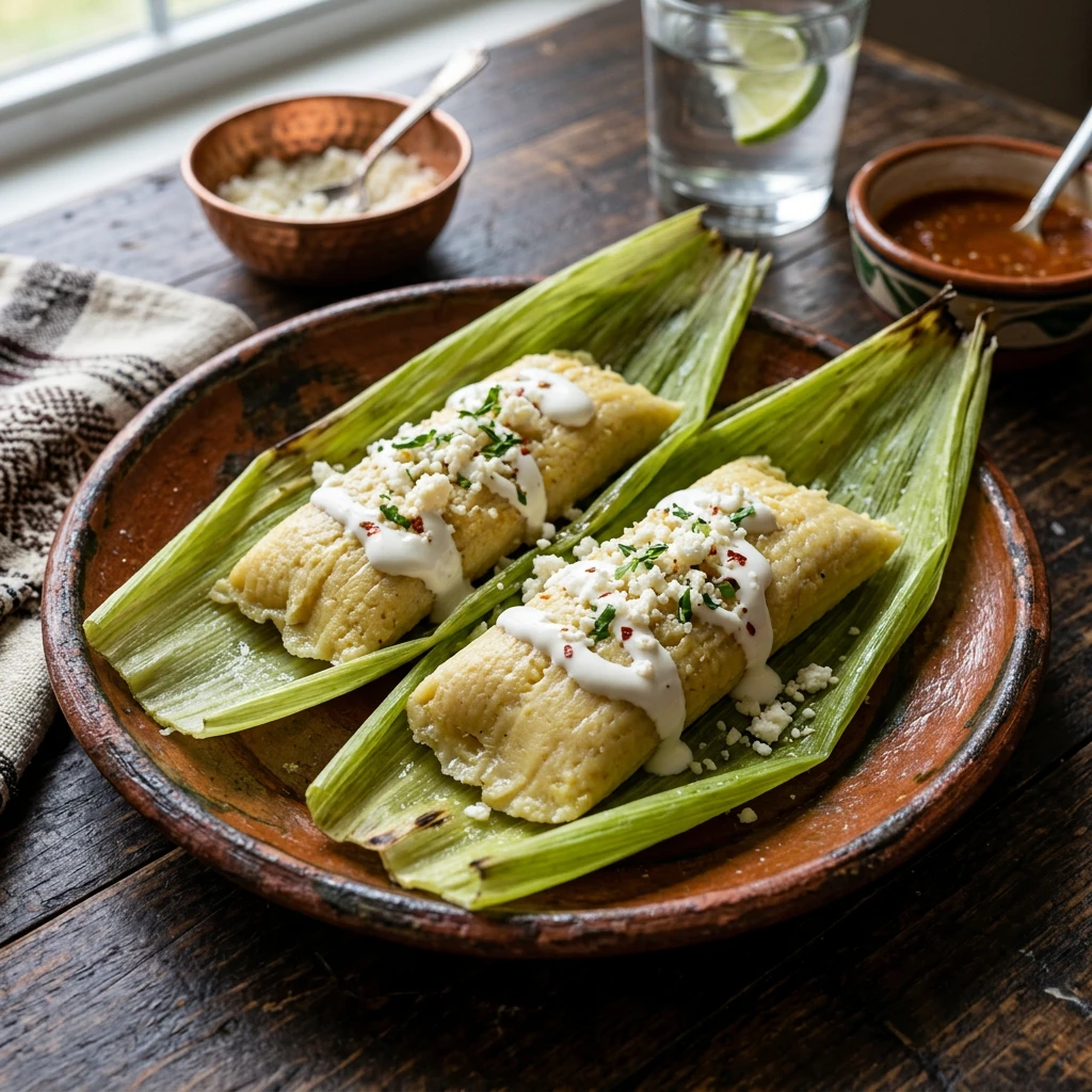 Uchepos Michoacanos de Elote Fresco