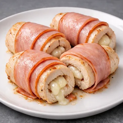 Rollitos de Jamón de Pechuga de Pavo con Panela