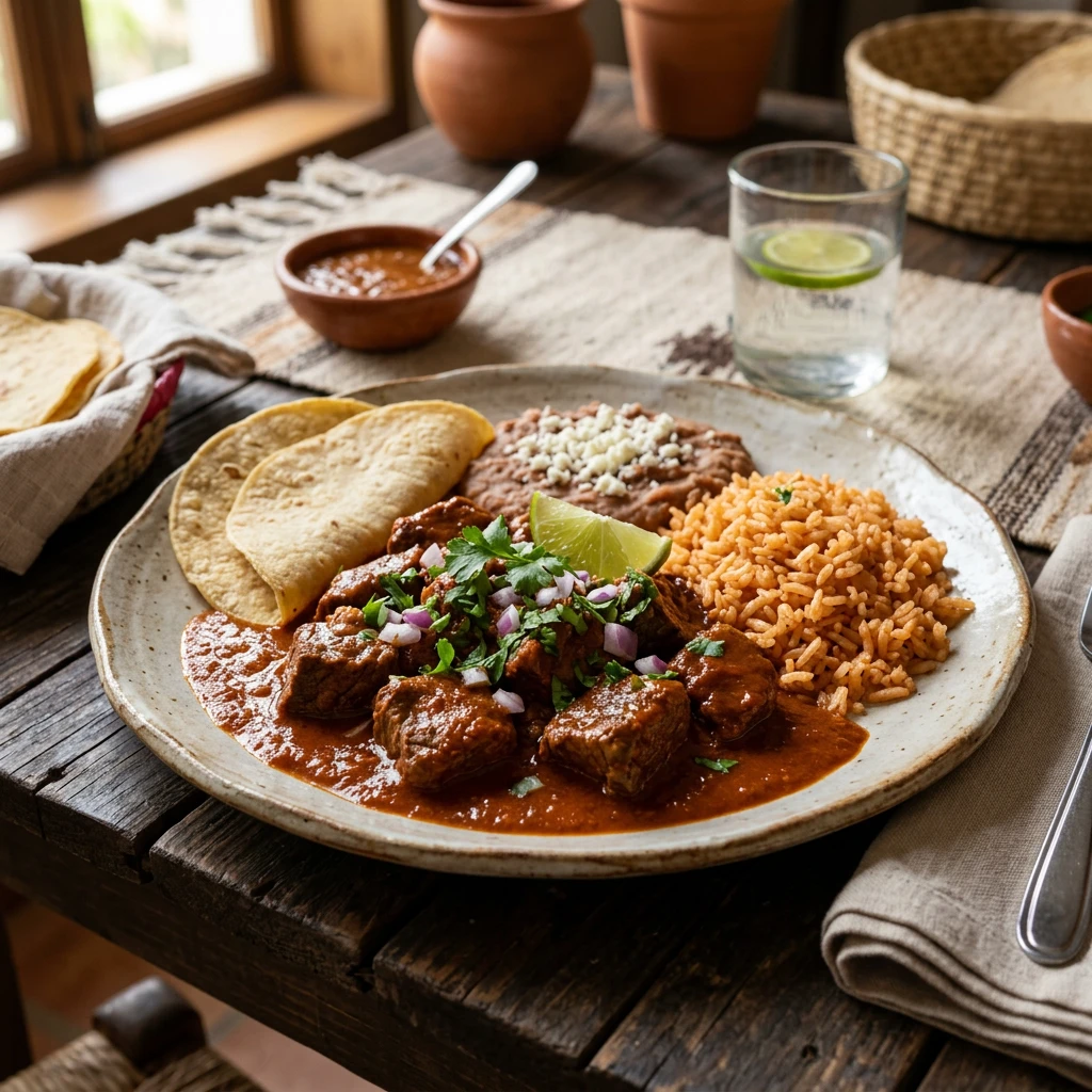 Carne de Res en Salsa de Chipotle Suave