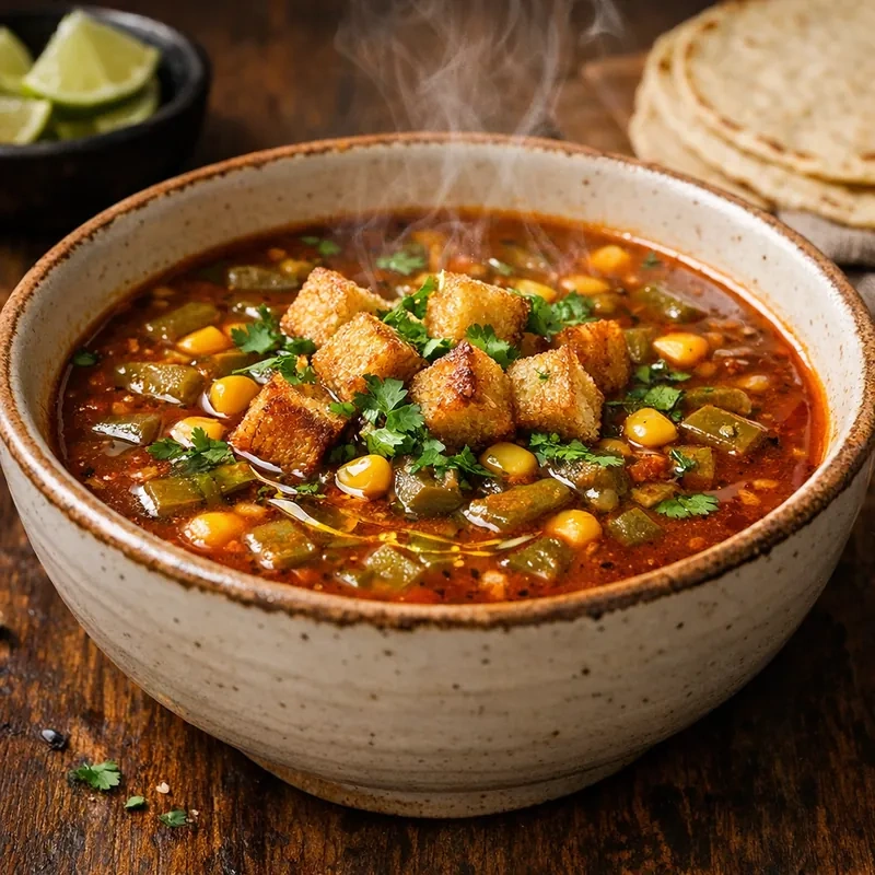 Nopales Navegantes en Caldillo de Guajillo